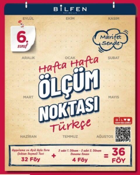 Bilfen Yayıncılık 6. Sınıf Türkçe Ölçüm Noktası