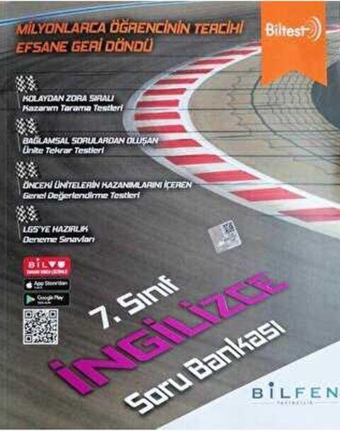 Bilfen Yayıncılık 7. Sınıf İngilizce Biltest Soru Bankası