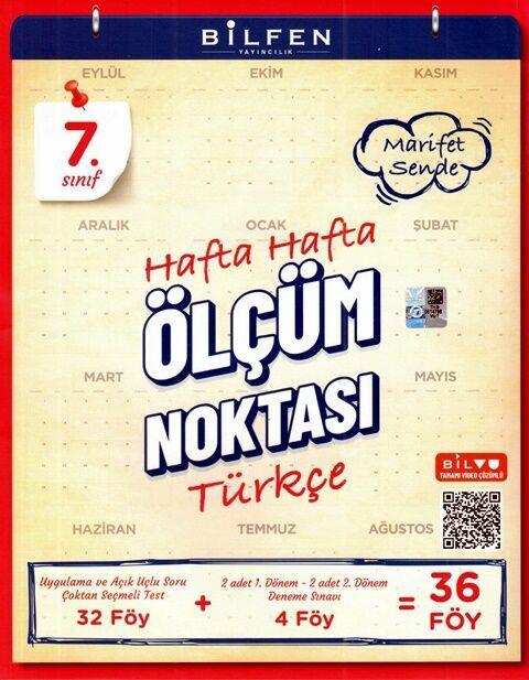 Bilfen Yayıncılık 7. Sınıf Türkçe Ölçüm Noktası