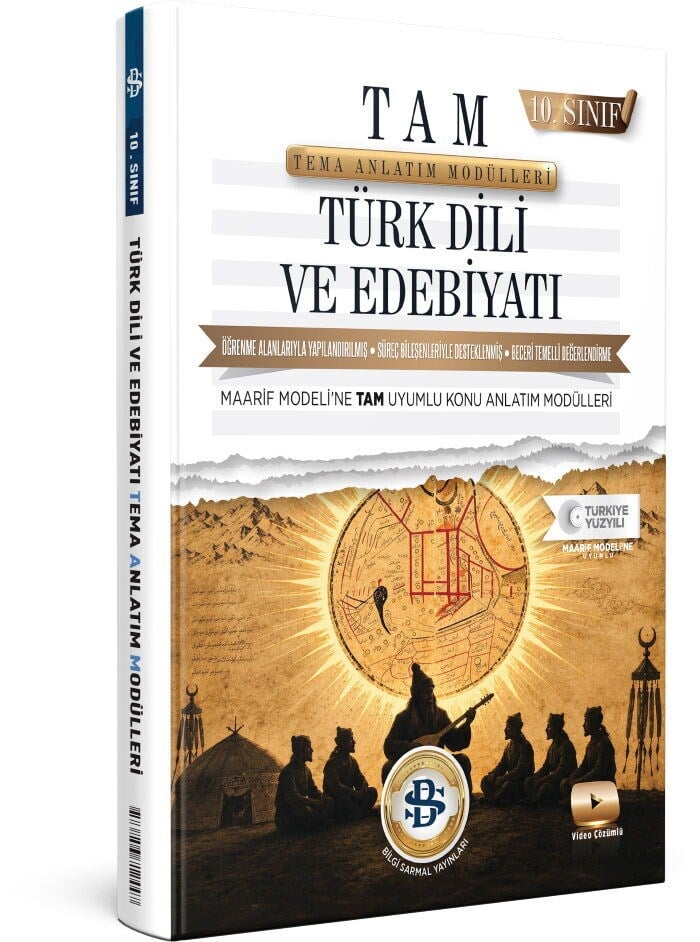 Bilgi Sarmal 10. Sınıf Türk Dili ve Edebiyatı Tema Konu Anlatım Modülleri