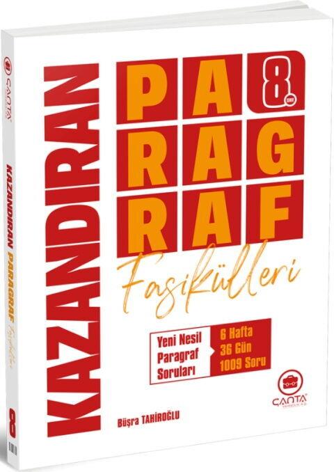 Çanta Yayınları 8. Sınıf Kazandıran Paragraf Fasikülleri