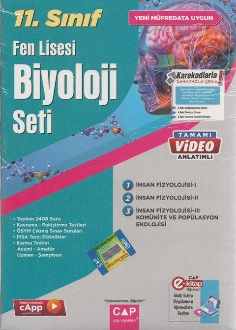 Çap Yayınları 11. Sınıf Biyoloji Fen Lisesi Seti