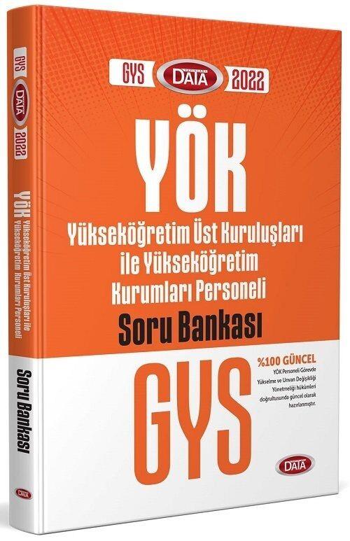 Data Yayınları 2022 GYS YÖK Yükseköğretim Üst Kuruluşları Soru Bankası