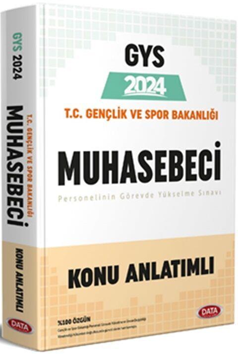 Data Yayınları 2024 GYS T.C. Gençlik ve Spor Bakanlığı Muhasebeci Konu Anlatımlı