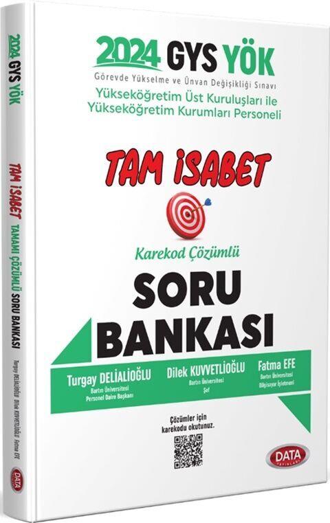 Data Yayınları 2024 GYS YÖK Tam İsabet Soru Bankası