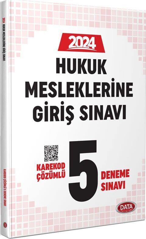 Data Yayınları 2024 Hukuk Mesleklerine Giriş Sınavı 5 Deneme Sınavı
