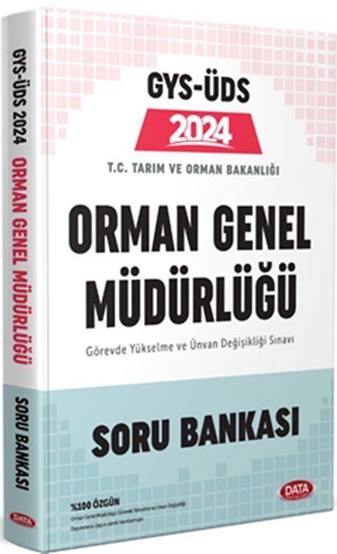 Data Yayınları 2024 Orman Genel Müdürlüğü GYS ÜDS Soru Bankası