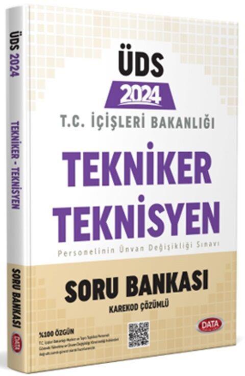 Data Yayınları 2024 T.C. İçişleri Bakanlığı Tekniker ve Teknisyen Soru Bankası