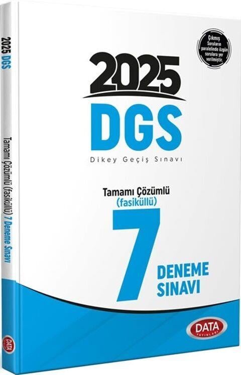 Data Yayınları 2025 DGS Tamamı Çözümlü 7 Deneme
