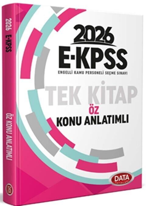 Data Yayınları 2026 EKPSS Öz Konu Anlatımlı Tek Kitap
