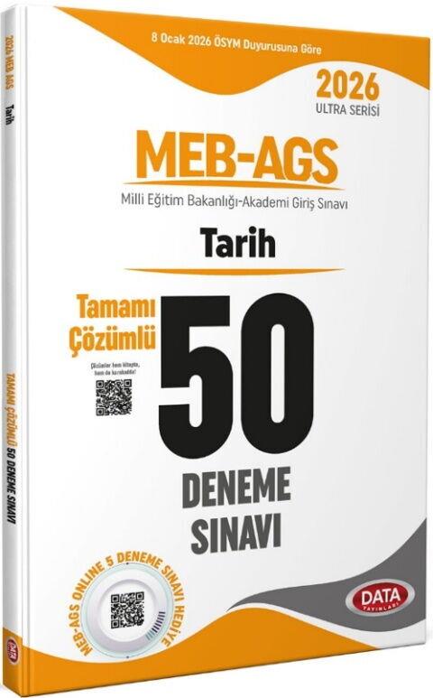 Data Yayınları 2026 MEB AGS Tarih Tamamı Çözümlü 50 Deneme
