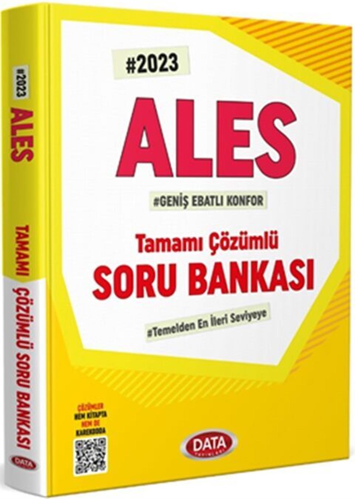 Data Yayınları ALES Tamamı Çözümlü Soru Bankası