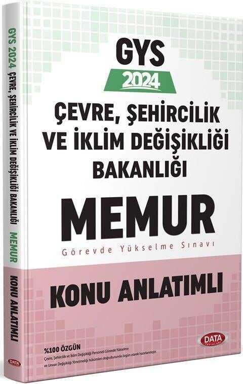 Data Yayınları Çevre, Şehircilik Ve İklim Değişikliği Bakanlığı Memur Konu Anlatımlı