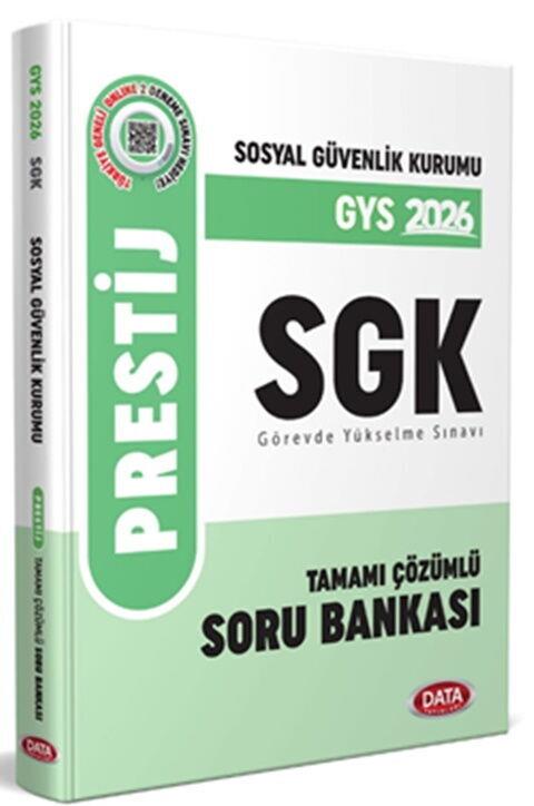 Data Yayınları GYS Sosyal Güvenlik Kurumu SGK Prestij Soru Bankası