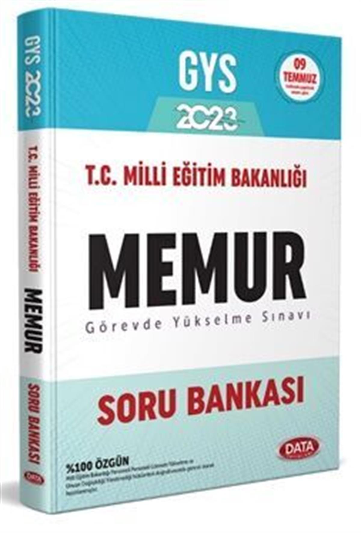 Data Yayınları GYS T.C. Milli Eğitim Bakanlığı Memur Soru Bankası
