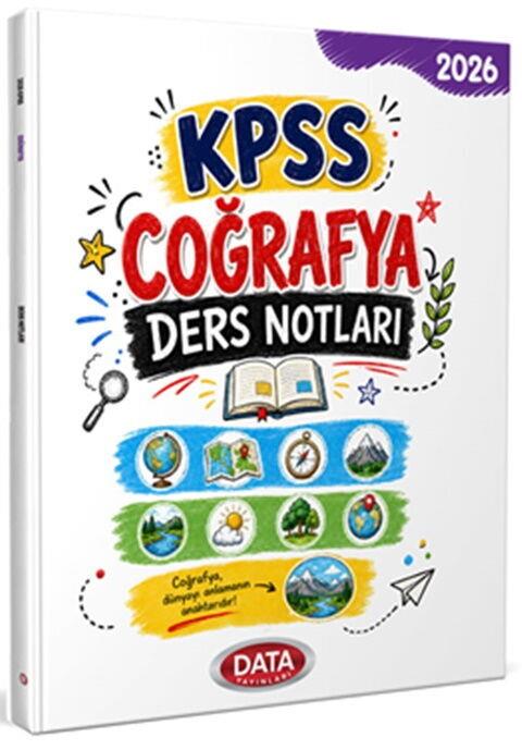 Data Yayınları KPSS Coğrafya Ders Notları