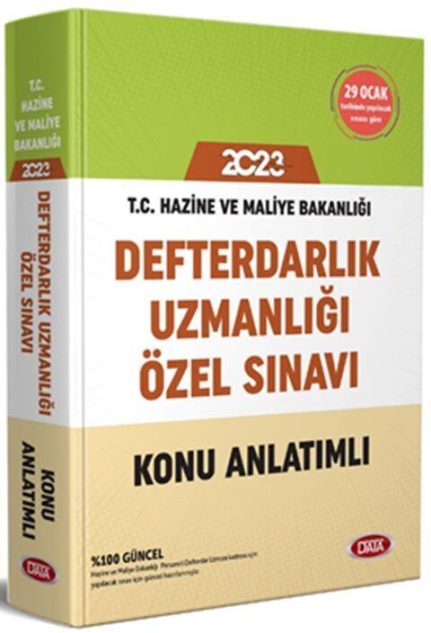 Data Yayınları T.C. Hazine ve Maliye Bakanlığı Defterdarlık Uzmanlığı Özel Sınavı Konu Anlatımlı