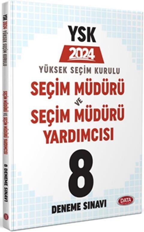Data Yayınları Yüksek Seçim Kurulu YSK Seçim Müdürü 8 Deneme Sınavı