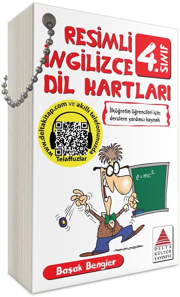 Delta Kültür 4. Sınıf Resimli İngilizce Dil Kartları