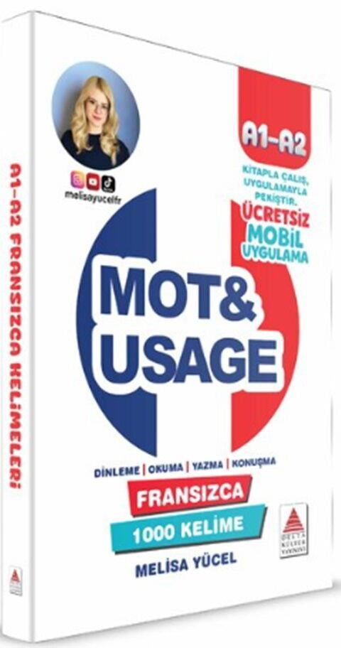 Delta Kültür A-1 A-2 Fransızca Mot-Usage 1000 Kelime
