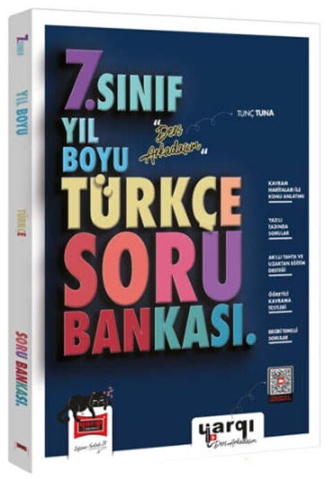 Ders Arkadaşım 7. Sınıf Türkçe Yıl Boyu Soru Bankası