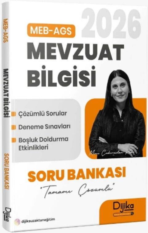 Dijika Yayınları 2026 MEB AGS Mevzuat Bilgisi Soru Bankası Çözümlü
