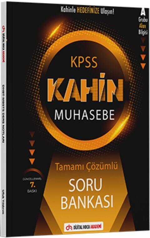 Dijital Hoca KPSS A Grubu Muhasebe Kahin Soru Bankası Çözümlü