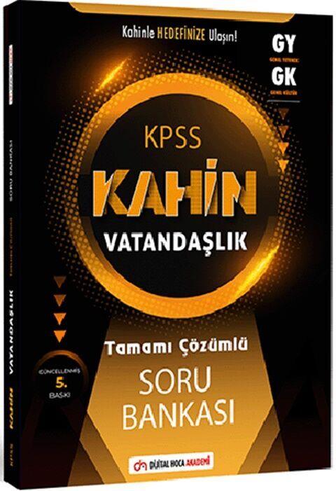 Dijital Hoca KPSS Genel Kültür Kahin Vatandaşlık Tamamı Çözümlü Soru Bankası