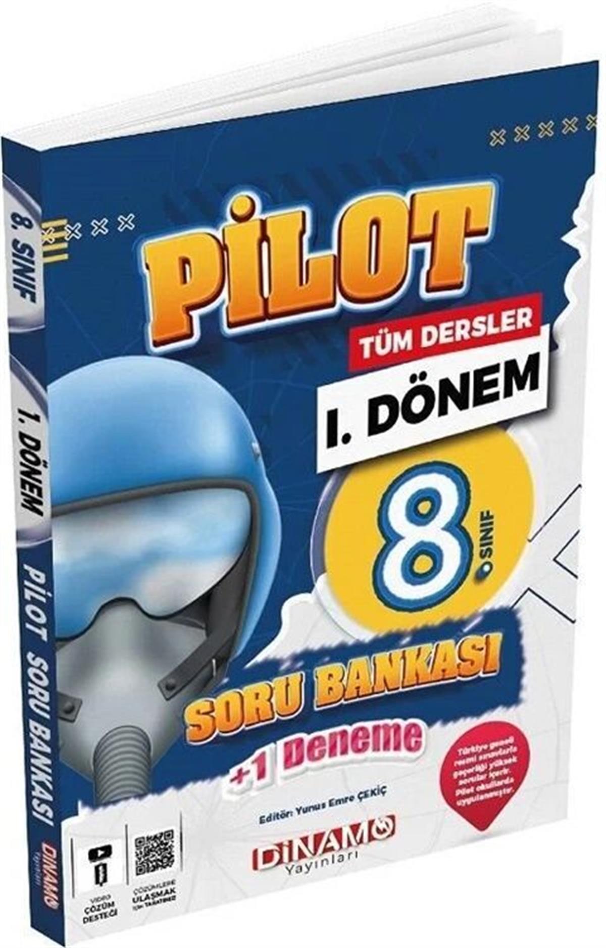 Dinamo Yayınları 8. Sınıf Tüm Dersler 1. Dönem Pilot Soru Bankası +1 Deneme