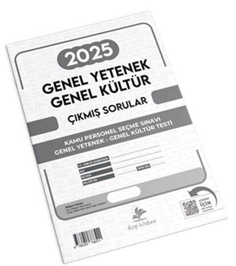 Dizgi Kitap  2025 KPSS Lisans GKGY Sınavı Tek Fasikül Tamamı Video Çözümlü Orijinal Çıkmış Sorular