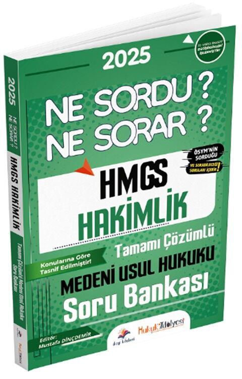 Dizgi Kitap 2025 HMGS Hakimlik Medeni Usul Hukuku Ne Sordu Ne Sorar Soru Bankası