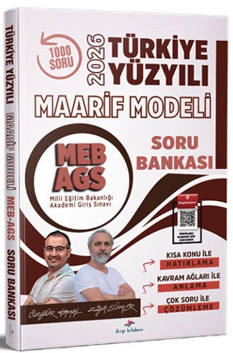 Dizgi Kitap 2026 MEB AGS Türkiye Yüzyılı Maarif Modeli Tamamı Video Çözümlü Soru Bankası