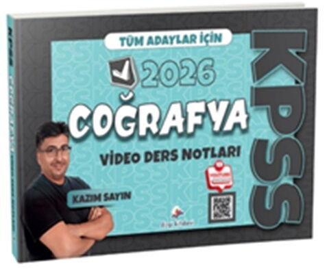 Dizgi Kitap 2026 Tüm Adaylar İçin KPSS Coğrafya Video Ders Notları