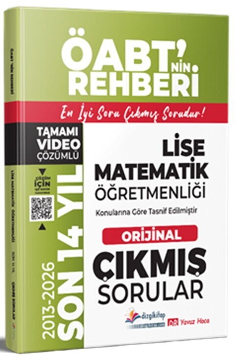 Dizgi Kitap 2027 MEB AGS ÖABT Lise Matematik Öğretmenliği Son 14 Yıl Çıkmış Sorular
