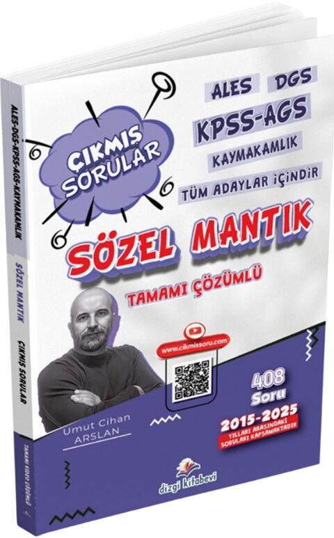 Dizgi Kitap ALES DGS KPSS AGS Kaymakamlık Tüm Adaylar İçin Sözel Mantık Tamamı Video Çözümlü Çıkmış Sorular