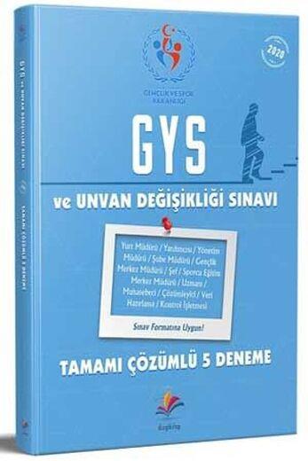 Dizgi Kitap GYS Unvan Değişikliği 5 Deneme