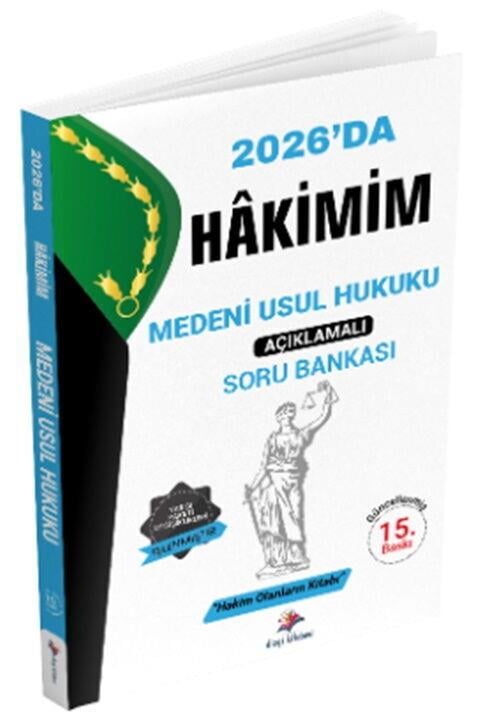 Dizgi Kitap Hakimim Medeni Usul Hukuku Açıklamalı Soru Bankası 15. Baskı