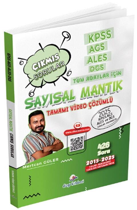 Dizgi Kitap KPSS MEB AGS ALES DGS Sayısal Mantık Çıkmış Sorular Son 11 Yıl