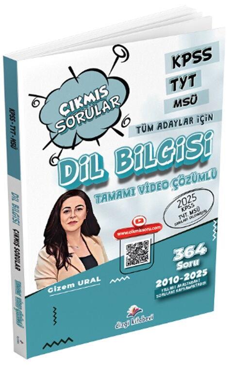 Dizgi Kitap KPSS TYT MSÜ Dil Bilgisi Çıkmış Sorular Son 16 Yıl