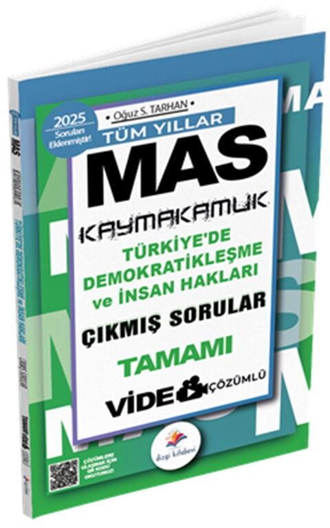 Dizgi Kitap Mas Kaymakamlık İnsan Hakları ve Demokratikleşme Tüm Yıllar Video Çözümlü Çıkmış Sorular