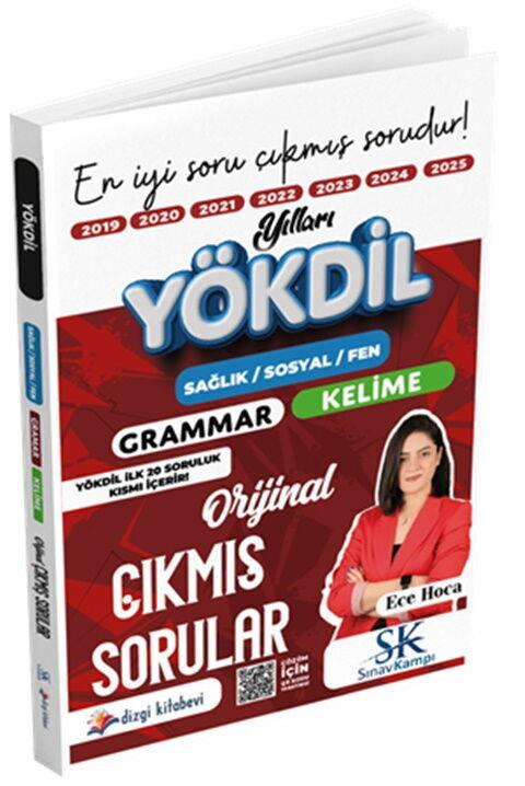 Dizgi Kitap Sınav Kampı YÖKDİL Grammar Kelime Tamamı Video Çözümlü Orijinal Çıkmış Sorular