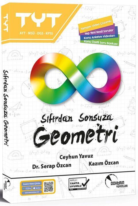 Doktrin Yayınları TYT Sıfırdan Sonsuza Geometri Video Çözümlü Konu Özetli Soru Bankası