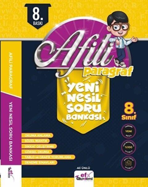 EFX Akademi 8. Sınıf Paragraf Afili Soru Bankası