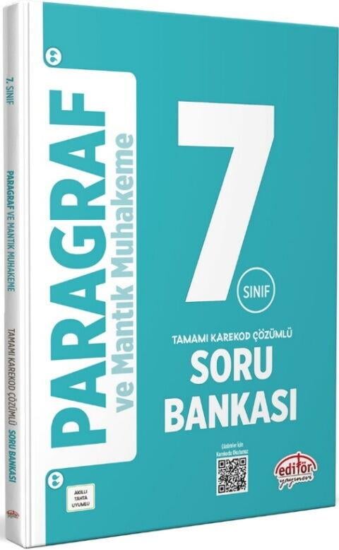 Editör Yayınları 7. Sınıf Paragraf ve Mantık Muhakeme Soru Bankası