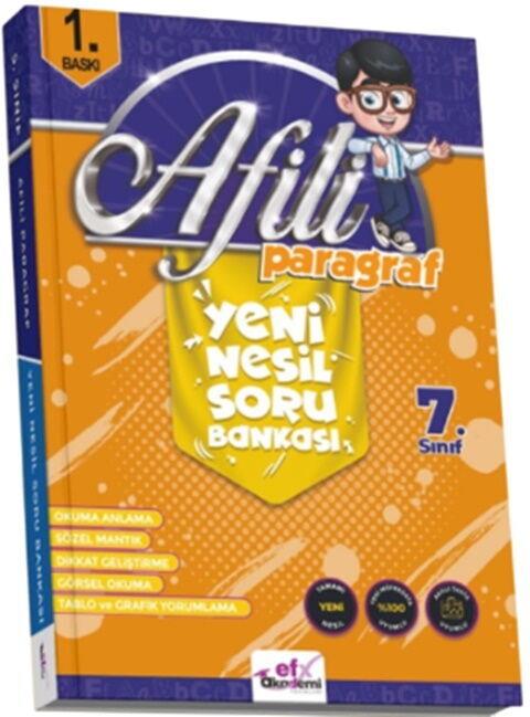 Efx Akademi 7. Sınıf Afilli Paragraf Soru Bankası