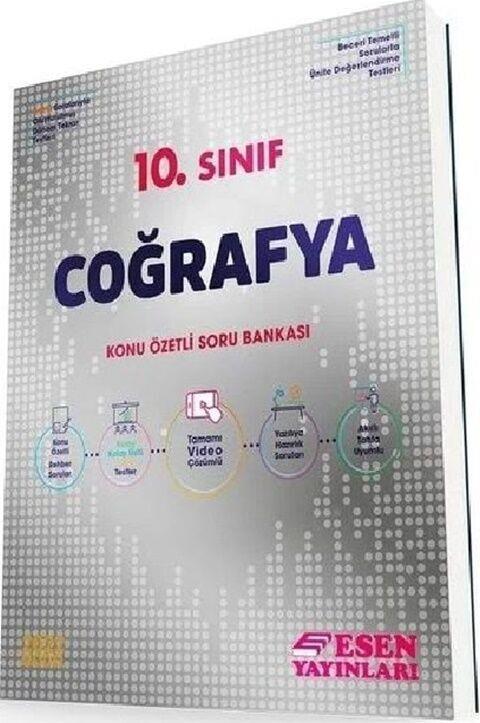 Esen Yayınları 10. Sınıf Coğrafya Konu Özetli Soru Bankası