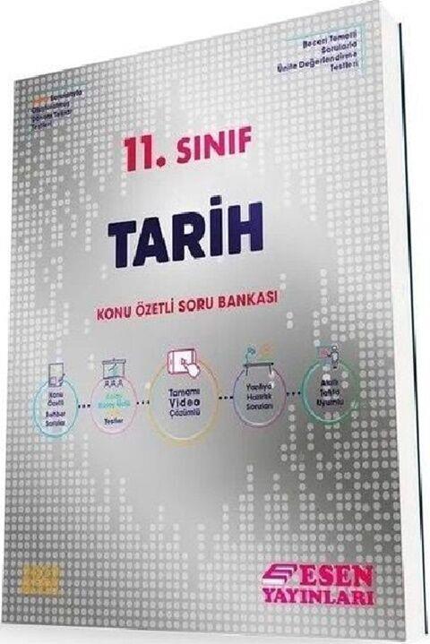 Esen Yayınları 11. Sınıf Tarih Konu Özetli Soru Bankası