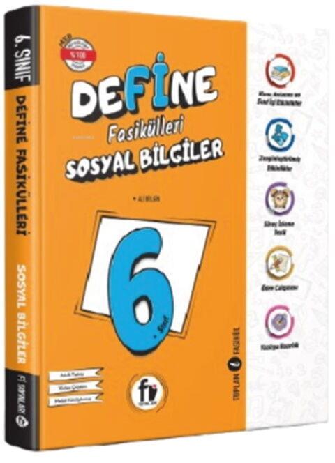Fi Yayınları 6. Sınıf sosyal Bilgiler Define Konu Fasikülleri