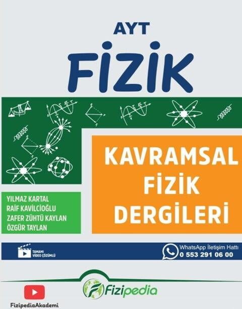 Fizipedia Yayınları AYT Fizik Kavramsal Dergileri