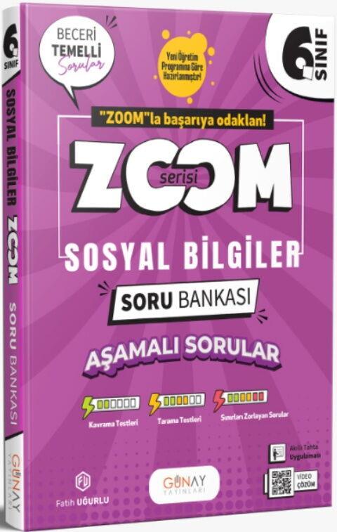 Günay Yayınları 6. Sınıf Fen Bilimleri Zoom Serisi Soru Bankası